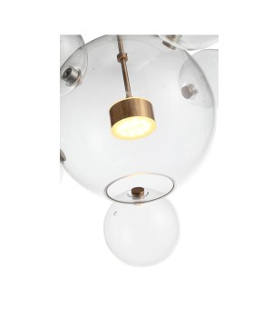 SL1133.213.01 Светильник подвесной ST-Luce Латунь/Прозрачный LED 1*14W 3000K BOPONE-foto3