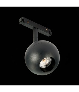 ST354.446.12 Магнитный трековый светильник Черный LED 1*12W 4000K 680Lm Ra>80 36° IP20 L120xW100xH195 48V BOLE-foto6