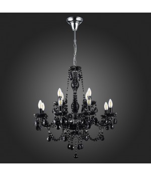 SL642.403.12 Люстра подвесная ST-Luce Черный, Хром/Черный E14 12*40W ODILIA-foto8