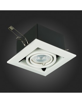 ST250.558.01 Св-к встр. Черный, Белый GU10 1*50W IP20 L126xW126xH70 220V Без ламп HEMI-foto4