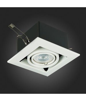 ST250.558.01 Св-к встр. Черный, Белый GU10 1*50W IP20 L126xW126xH70 220V Без ламп HEMI-foto4