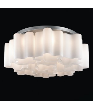 SL116.502.09 Люстра потолочная ST-Luce Серебристый/Белый E27 9*60W ONDE-foto2