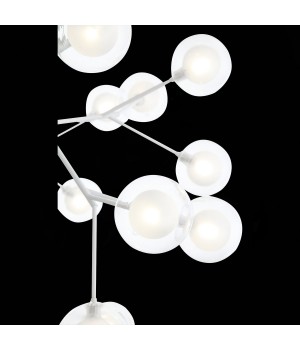 SL376.503.36 Люстра подвесная ST-Luce Белый/Белый,Прозрачный G4 LED 36*2W DEMELE-foto6