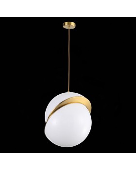 SL1164.333.01 Светильник подвесной ST-Luce Латунь/Белый E27 1*60W LAICO-foto5