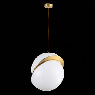 SL1164.333.01 Светильник подвесной ST-Luce Латунь/Белый E27 1*60W LAICO-foto5