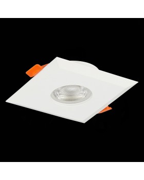 ST204.508.01 Св-к встр. Мат. белый GU10 1*50W L94xW94xH25 220V Без ламп QUOSIS-foto5