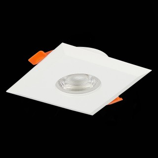 ST204.508.01 Св-к встр. Мат. белый GU10 1*50W  L94xW94xH25 220V Без ламп QUOSIS-foto5