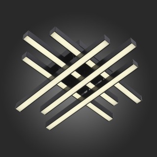 SL933.402.06 Люстра потолочная ST-Luce Черный/Белый,Черный LED 1*36W 3000K/4000K/6000K SAMENTO-foto9