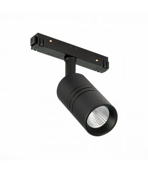 ST365.436.07 Магнитный трековый светильник Черный LED 1*7W 3000K 595Lm Ra>80 36° IP20 L-xW44xH90 48V LEMMI-foto3