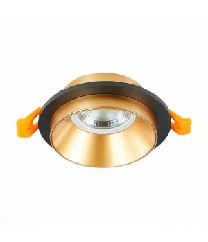 ST206.248.01 Св-к встр. Черный GU10 1*50W IP20 D92xH38 220V Без ламп CHOMIA-foto2