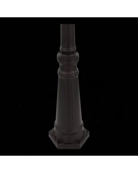 SL080.425.02 Светильник уличный наземный ST-Luce Темный кофе/Прозрачный, Темный кофе E27 2*100W LASTERO-foto6