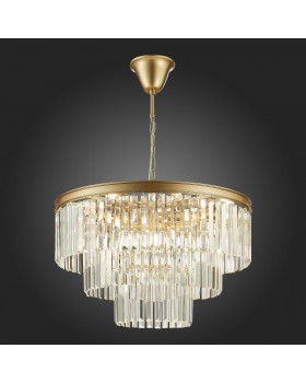 SL1624.203.12 Люстра подвесная ST-Luce шампань/прозрачный E14 12*40W Ercolano-foto6