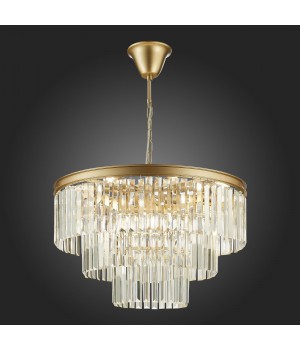 SL1624.203.12 Люстра подвесная ST-Luce шампань/прозрачный E14 12*40W Ercolano-foto6