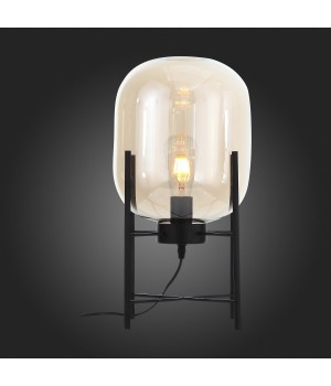 SL1050.505.01 Прикроватная лампа ST-Luce Черный/Коньячный E27 1*40W (из 2-х коробок) BURASCA-foto8