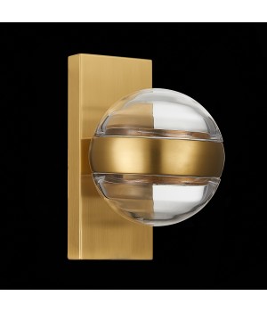 SL1156.301.01 Светильник настенный ST-Luce Латунь/Прозрачный G9 1*5W BALA-foto4