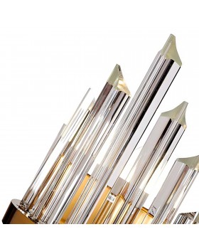 SL1178.221.02 Бра ST-Luce Золотистый/Золотистый, Прозрачный E14 2*40W Arezzo-foto4