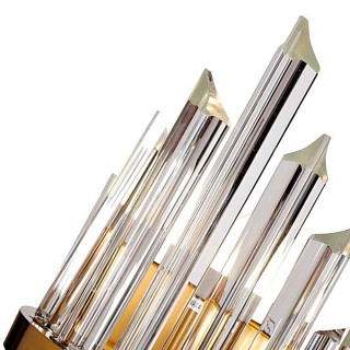 SL1178.221.02 Бра ST-Luce Золотистый/Золотистый, Прозрачный E14 2*40W Arezzo-foto4