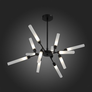 SL1620.402.12 Люстра потолочная ST-Luce Черный/Белый G9 12*5W SPLIO-foto12