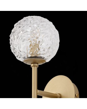 SL1152.201.01 Светильник настенный ST-Luce Золотистый/Прозрачный G9 1*5W ARCOBALINO-foto6