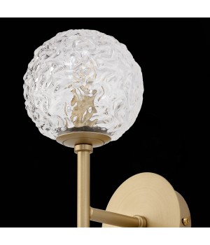 SL1152.201.01 Светильник настенный ST-Luce Золотистый/Прозрачный G9 1*5W ARCOBALINO-foto6