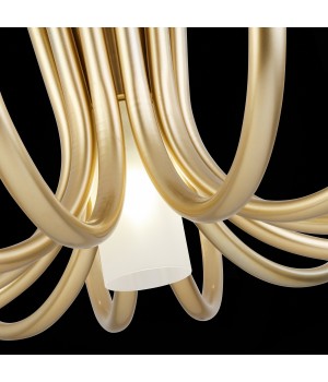 SL1173.202.13 Люстра потолочная ST-Luce Золотистый/Белый G4/E27 12+1*5+60W PAFE-foto6