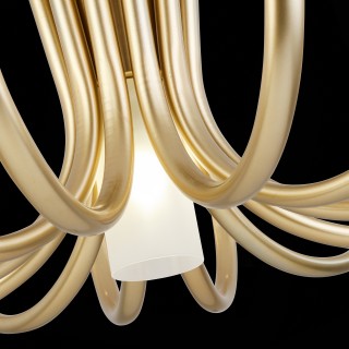 SL1173.202.13 Люстра потолочная ST-Luce Золотистый/Белый G4/E27 12+1*5+60W PAFE-foto6