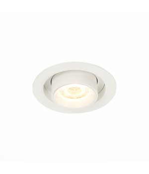 ST702.138.12 Св-к встр. Белый LED 1*12W 3000K 900Lm Ra80 24° IP20 D90xH92 180-240V ST702