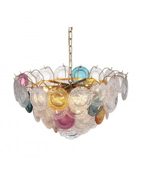 SL420.203.18 Люстра подвесная ST-Luce Золотистый/Разноцветный E14 18*40W CONELI-foto11