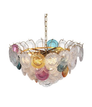 SL420.203.18 Люстра подвесная ST-Luce Золотистый/Разноцветный E14 18*40W CONELI-foto11