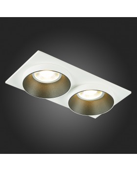 ST206.528.02 Св-к встр. Белый GU10 2*50W IP20 L175xW92xH38 220V Без ламп CHOMIA-foto9