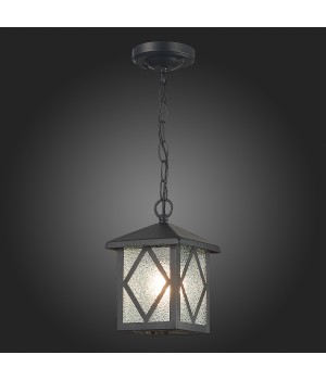 SL084.403.01 Светильник уличный подвесной ST-Luce Черный/Черный, Прозрачный E27 1*60W LORNE-foto7