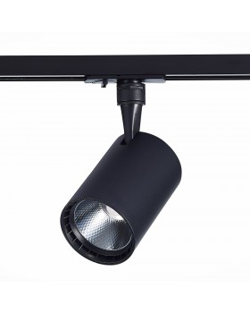 ST351.446.30.24 Св-к трек. Мат. черный LED 1*30W 4000K 2 700Lm Ra?80 24° IP20 L139xW89xH194 100-240V CAMI-foto2
