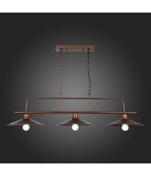 SL265.403.03 Люстра подвесная ST-Luce Кофейный/Кофейный E27 3*60W SСARNO-foto6