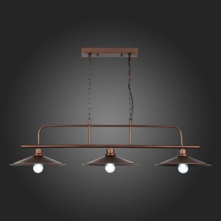 SL265.403.03 Люстра подвесная ST-Luce Кофейный/Кофейный E27 3*60W SСARNO-foto6