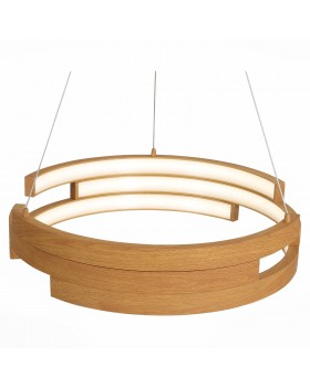 SL963.703.01 Люстра подвесная ST-Luce Светлое дерево/Светлое дерево, Белый LED 1*45W 4000K GENUINE-foto14