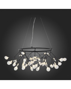 SL411.453.45 Люстра подвесная ST-Luce Черный/Белый G4 45*1,5W RICCARDO-foto3