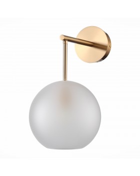 SL1133.501.01 Бра ST-Luce Латунь/Белый E27 1*40W BOPONE-foto2