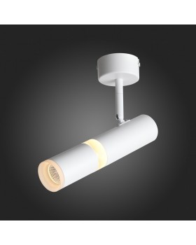 ST106.502.08 Светильник потолочный Белый LED 1*8W 3000K 624Lm Ra>80 D50xH165 170-240V ESCOPIO-foto5