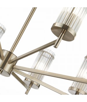 SL1233.102.08 Люстра потолочная ST-Luce Никель/Прозрачный E14 8*60W BITONTO-foto4