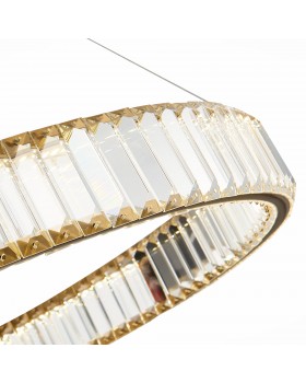 SL1622.363.01 Люстра подвесная ST-Luce Латунь/Прозрачный LED 1*40W 4000K TIVOLI-foto3