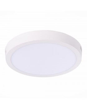 ST112.542.18 Светильник настенно-потолочный Белый LED 1*18W 4000K 1 365Lm Ra80 120° IP20 D210xH28 90-265V NUBES-foto2