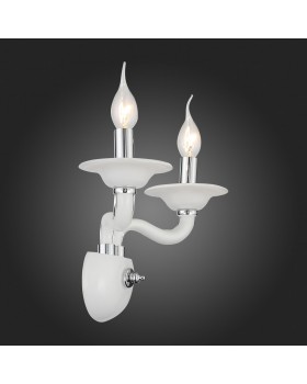 SL1112.501.02 Бра ST-Luce Хром, Белый/Белый E14 2*40W SERENATTA-foto4