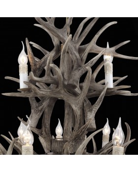 SL154.703.12 Люстра подвесная ST-Luce Серый E14 12*40W CORNA-foto6