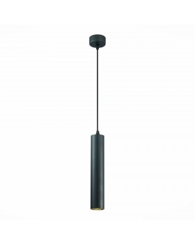 ST151.403.01 Светильник подвесной Черный GU10 1*50W  IP20 D54xH290 220V Без ламп ST151