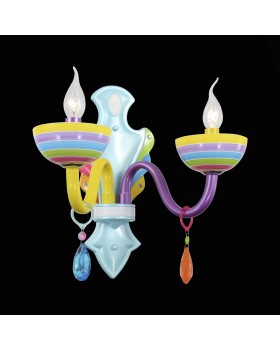 SL672.781.02 Бра ST-Luce Разноцветный/Разноцветный E14 2*40W ORNATO-foto5