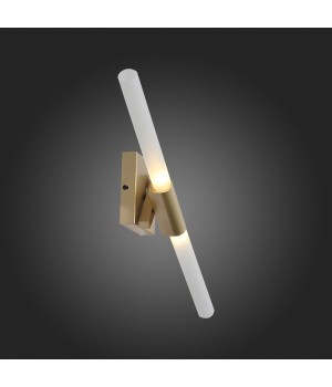 SL947.201.02 Бра ST-Luce Золотистый/Белый G9 2*5W LACONICITA-foto9