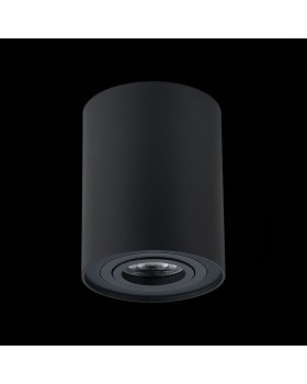 ST108.417.01 Светильник потолочный Мат. черный GU10 1*50W D98xH124 220V Без ламп TORUS-foto4