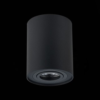 ST108.417.01 Светильник потолочный Мат. черный GU10 1*50W  D98xH124 220V Без ламп TORUS-foto4