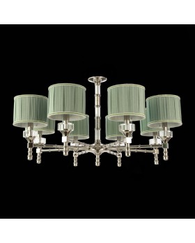 SL1121.103.08 Люстра подвесная ST-Luce Никель/Оливковый E14 8*40W OLEO-foto5