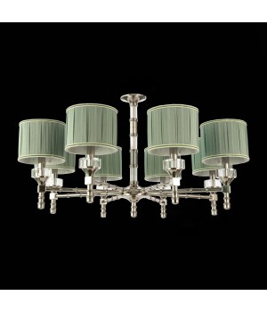 SL1121.103.08 Люстра подвесная ST-Luce Никель/Оливковый E14 8*40W OLEO-foto5